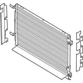 KR3Z19712A Condenser Ford Aftermarket