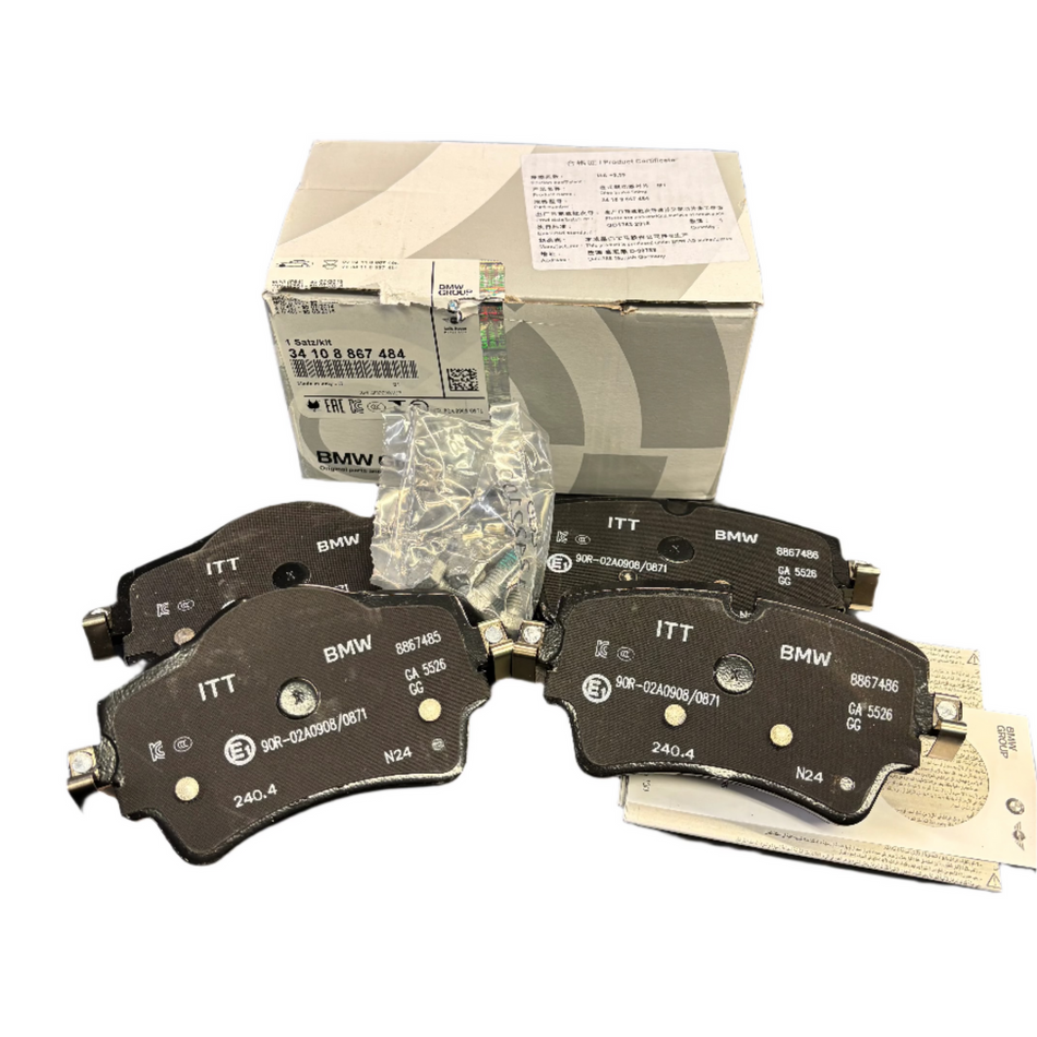 34108867484 Front Brake Pad Porsche Genuine