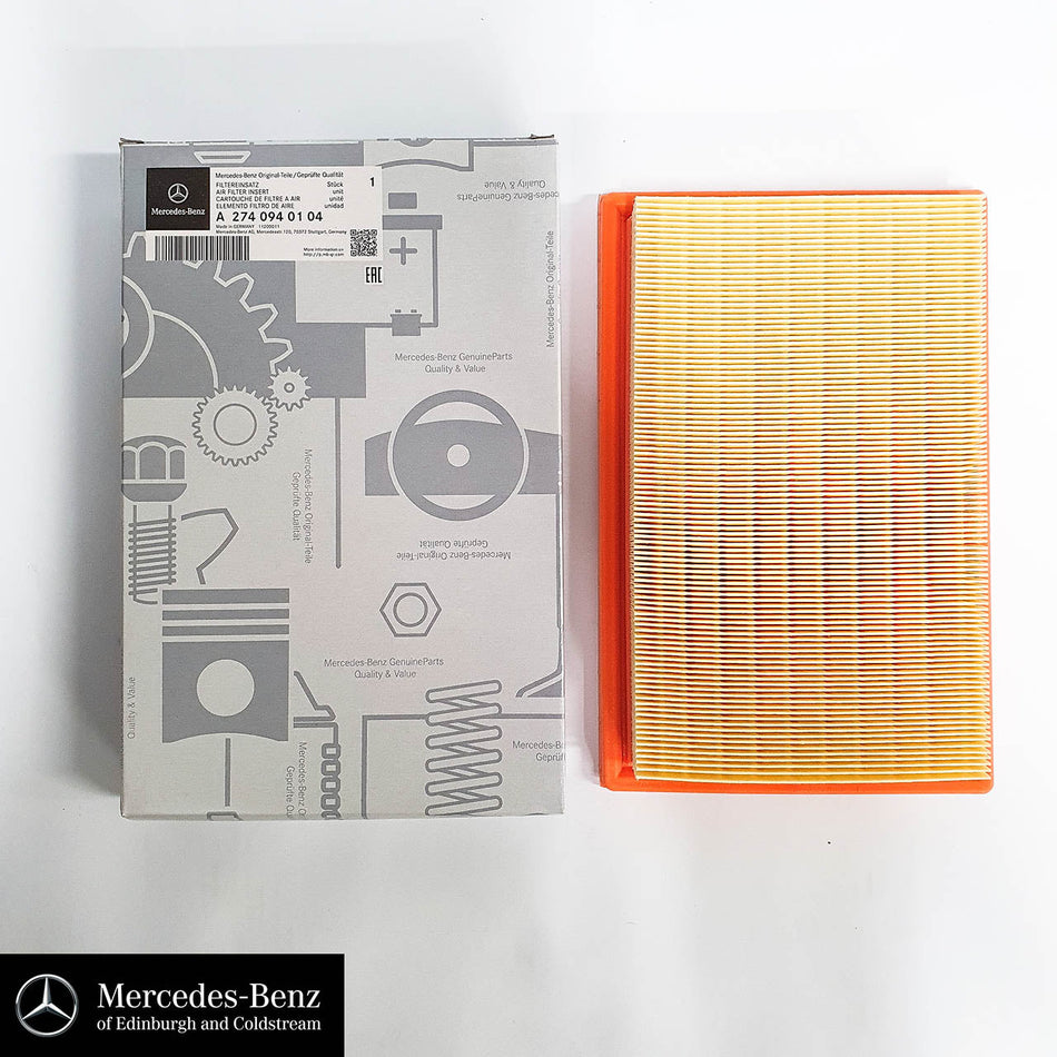 A2740940104 Air Filter Mercedes Benz Mercedes Benz Genuine
