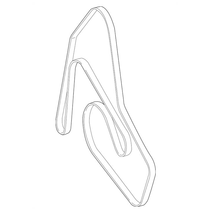 A0039936296 Engine Belt Mercedes Benz Mercedes Benz Genuine