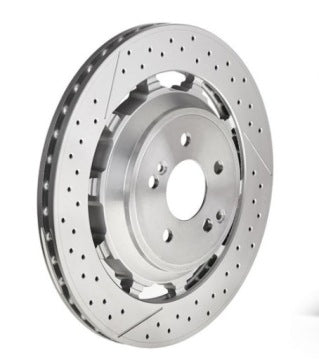 A2224232012 Rear Brake Disc Mercedes Benz Aftermarket