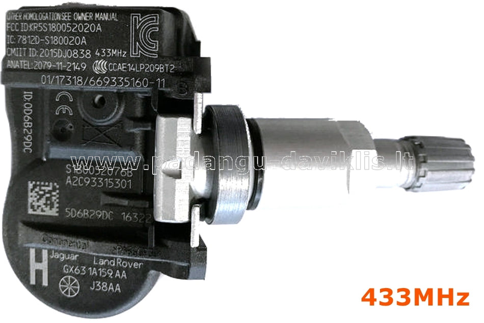 LR070840 Kit TPMS Sensor Evoq Land Rover Aftermarket