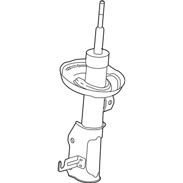 84637383 Front Shock -lh Dt GM Aftermarket