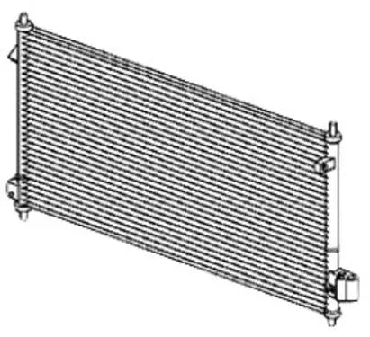 976061W001 Condenser Assembly Hyundai Aftermarket