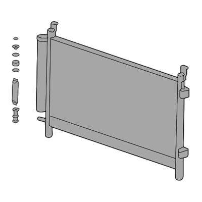 19418868 Condenser GM Aftermarket