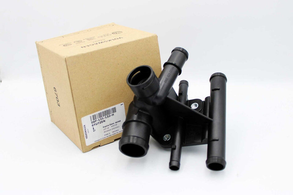 06F121132H Coolant Flange Audi Genuine