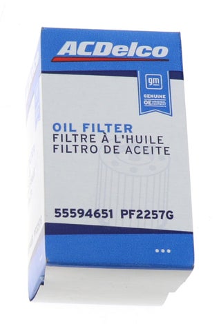 PF2257G Oil Filter Acdelco GM Genuine