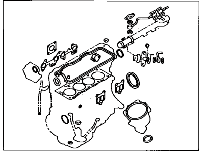041110V031 Full Gasket Kit Toyota Aftermarket