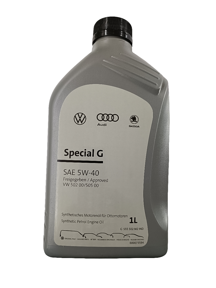 GS55502M2GME Engine Oil 5W40 1L Audi Genuine