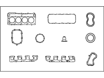 68196239AC Upper Gasket Kit Mopar Genuine
