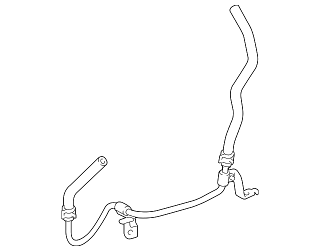4441760010 Power Steering Return Hose Toyota Genuine