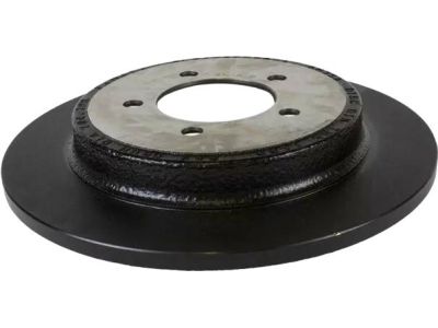 6L2Z2C026A Brake Rotor Rear Explorer Motorcraft Ford Genuine