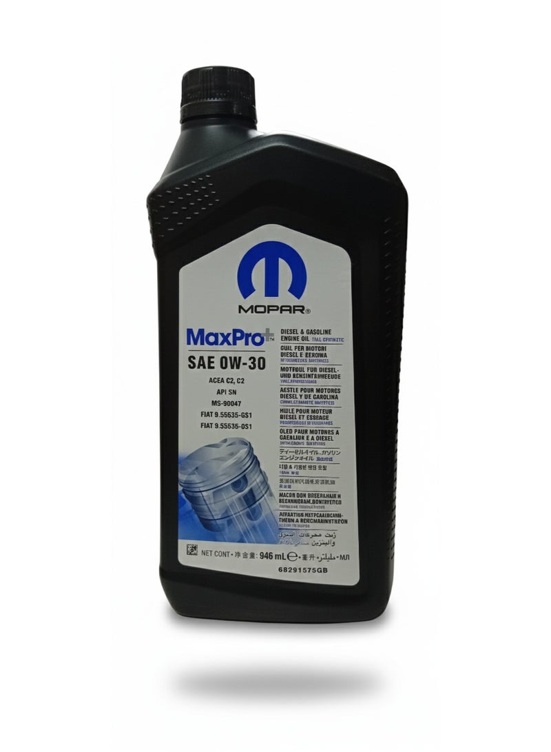 0W30 Engine Oil Quart Mopar Genuine