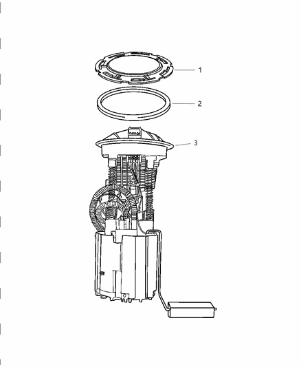 5135549AB Fuel Pump Mopar Aftermarket