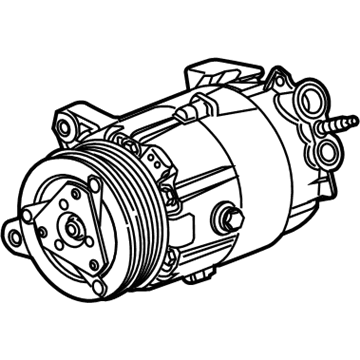 86792435 AC Compressor GM Aftermarket