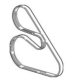 12652763 Belt GM Genuine