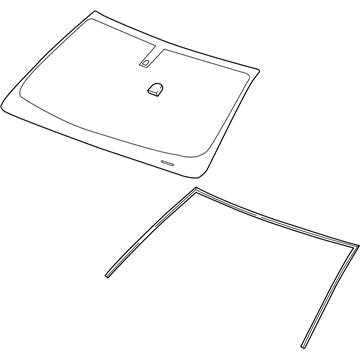 84352103 Windshield Assembly GM Genuine
