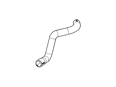 84128866 Radiator Olt Hose GM Genuine
