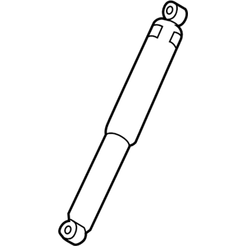 5290641AC Rear Shock Absorber Mopar Aftermarket