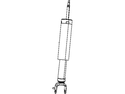 68223791AB Rear Shock Assembly Mopar Genuine