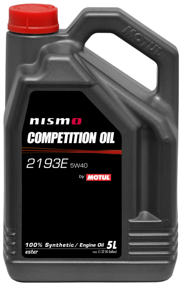 2193E 5W40 Nismo Competition Oil 5l Motul Service Parts