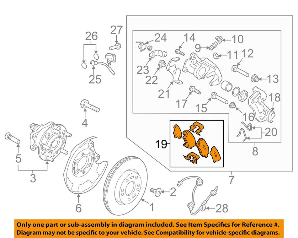 58302F3A30 Rear Brake Pad Hyundai Aftermarket