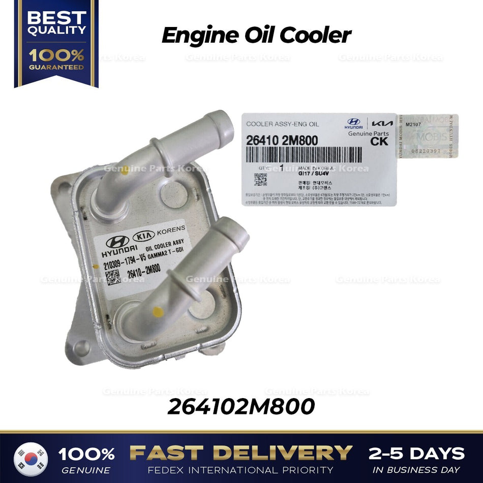 264102M800 Engine Oil Cooler KIA Genuine