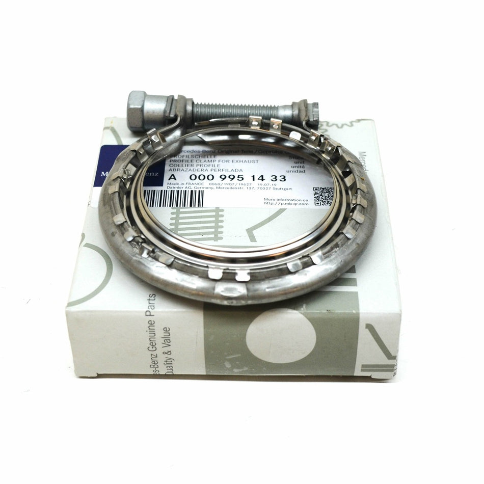 A0009951433 Exhaust Clamp Mercedez Benz Genuine