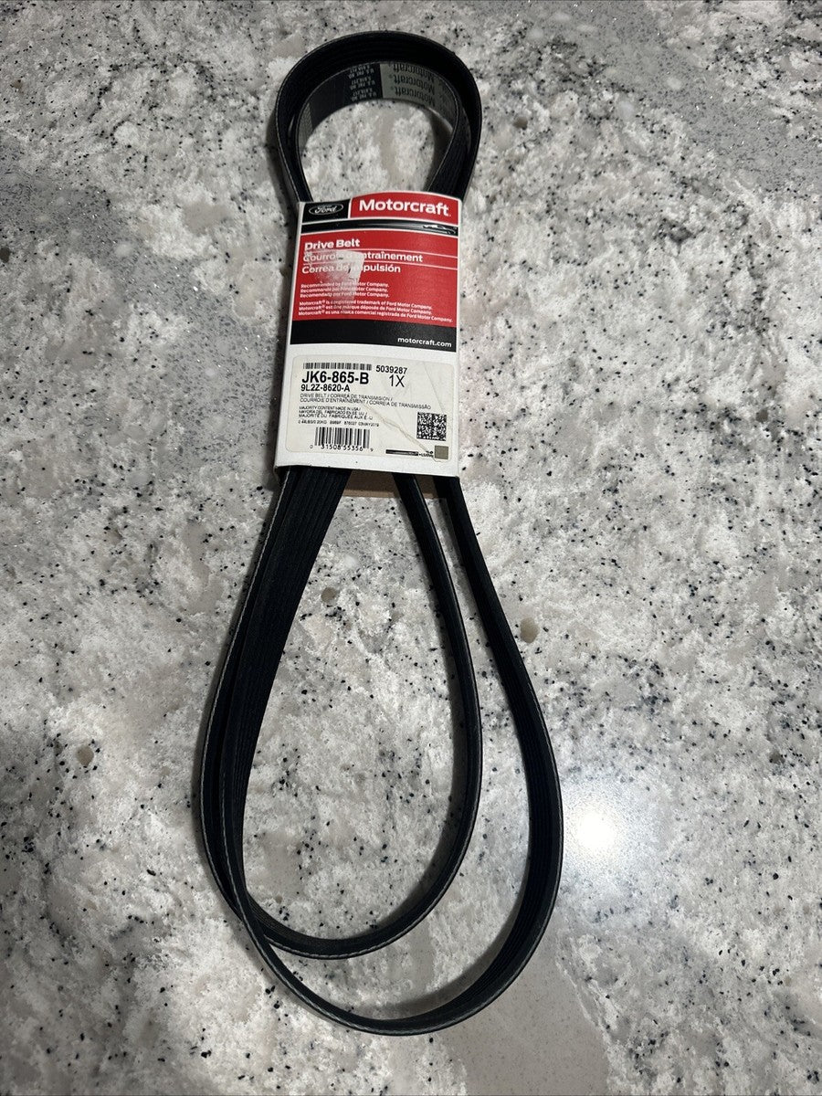9L2Z8620A Serpentine Belt Explorer Motorcraft Ford Genuine