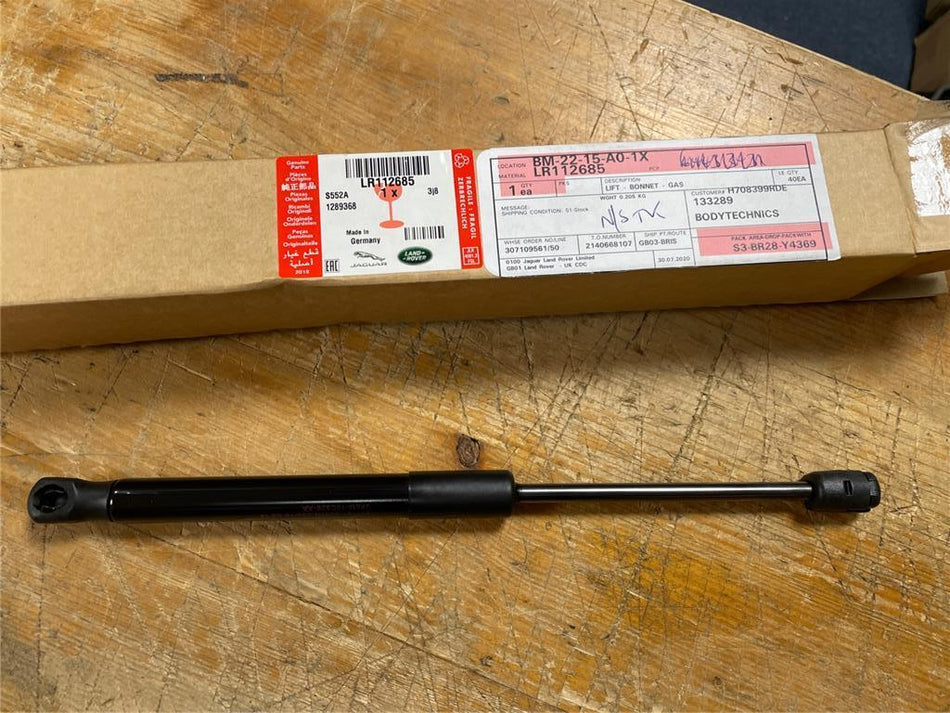 LR112685 Hood Shock Land Rover Genuine