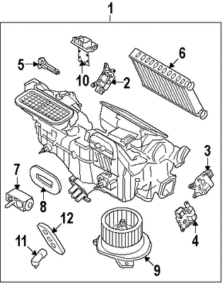 8S4Z19849A Expansion Valve Ford Aftermarket