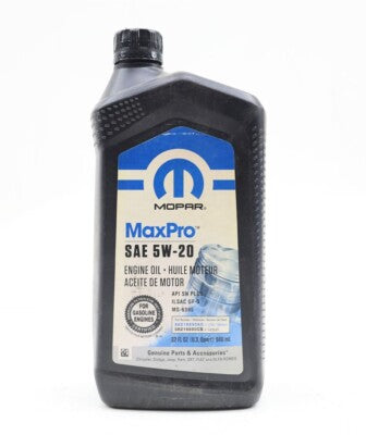 68218890AC 5w20 Engine Oil Quart Mopar Genuine
