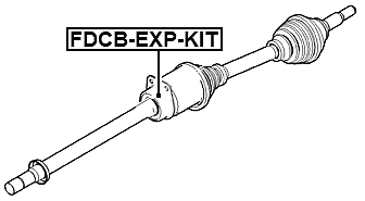 BB5Z3B436AB Fdcb-exp-kit Axle Shaft Bearing Ford Aftermarket