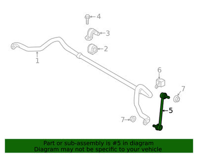 DA6A34170 Stab Link Mazda Genuine