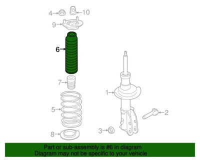 9T4Z18A047B Front Shock Boot Ford Genuine