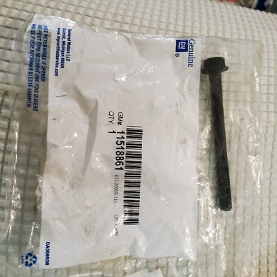 11518861 Crankshaft Main Bearing Bolt GM Genuine