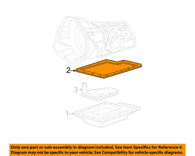F2VY7A191A Transmission Filter Gasket Ford Aftermarket