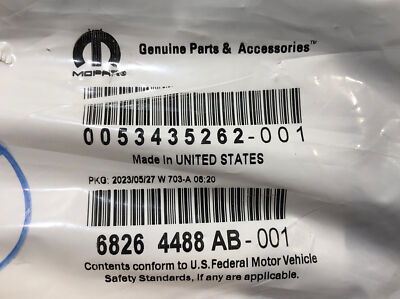 68264488AB Name Cherokee Mopar Genuine