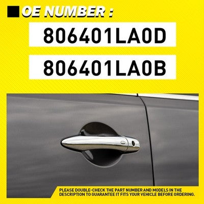 806401LA0B Front Left Hand Outside Handle Nissan Genuine