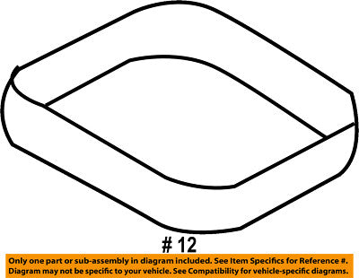 7T4Z9439D Intake Manifold Gasket Ford Genuine