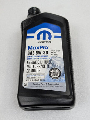 68518204AA 5w30 Engine Oil Quart Mopar Genuine