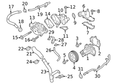 21047EZ30A Hose Assembly Nissan Genuine