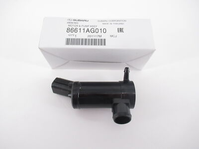 86611AG010 Wiper Washer Motor Front SUBARU Genuine