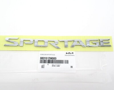86310D9000 Sportage Name Plate KIA Genuine