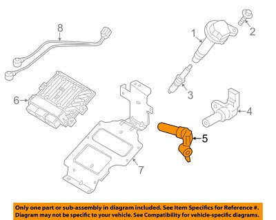 BL3Z6C315B Crankshaft Position Sensor Ford Genuine