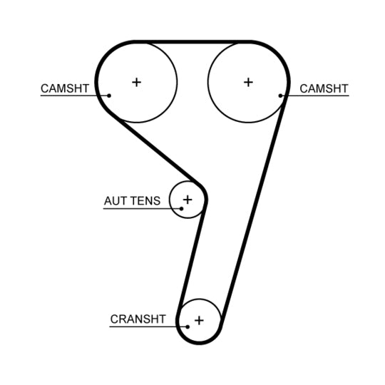 2272646 Belt Ford Genuine