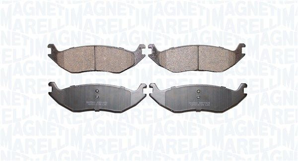 68071076AB Rear Brake Pad Mopar Genuine