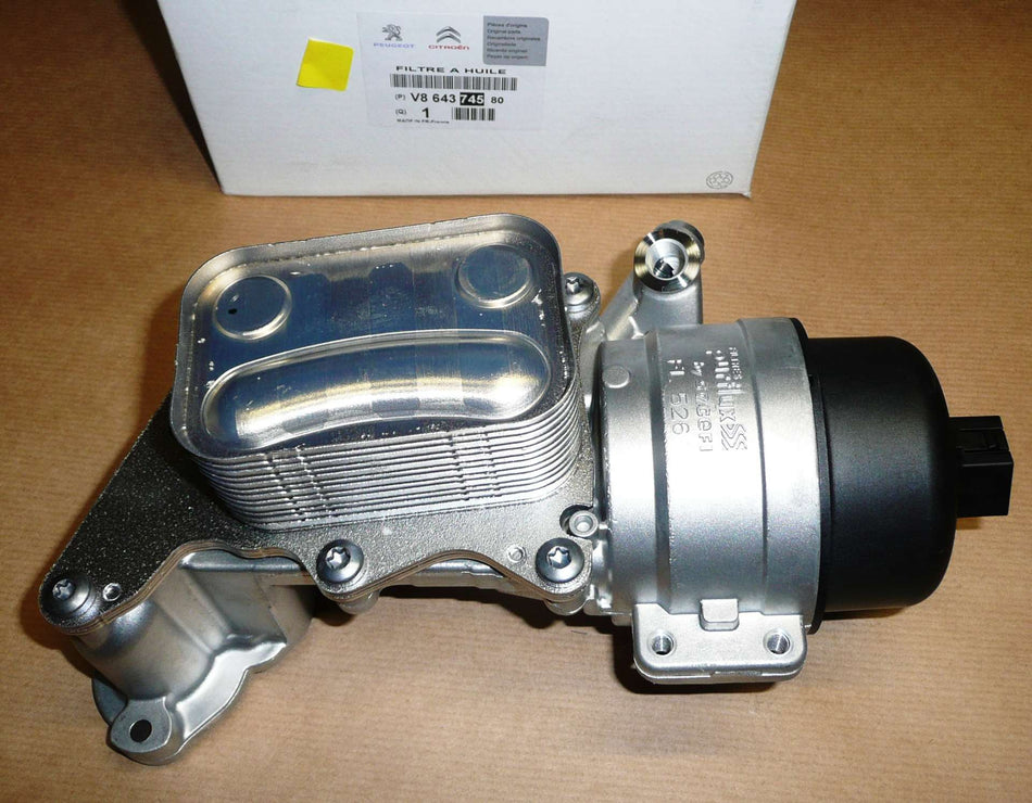 V864374580 Engine Oil Cooler Peugeot Aftermarket